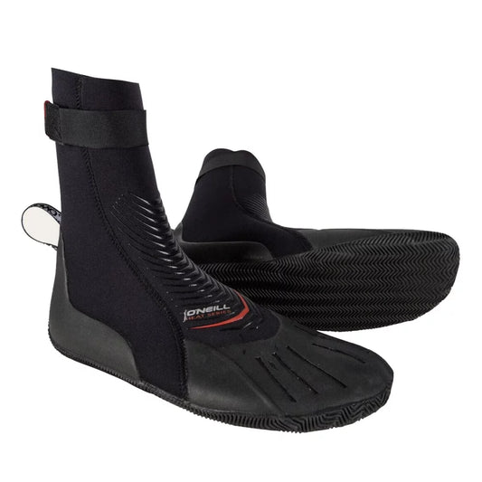 O'Neill Heat 3mm Round Toe Surf Boots Wetsuit Boot – Image 1
