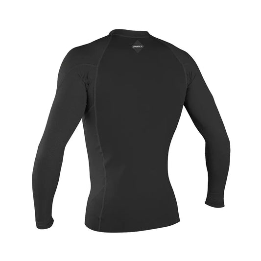 O'Neill Hyperfreak 0.5mm Neoprene Skins Long Sleeve Top Black Small Mens Rashguard – Image 2