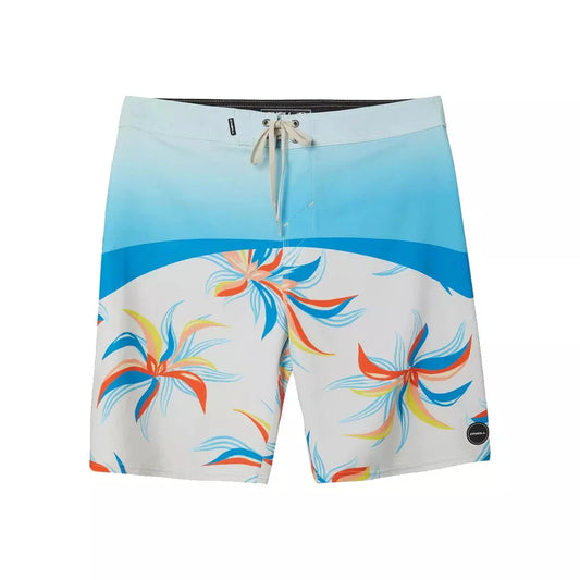 O'Neill HyperFreak 20" Boardshorts Cream Mens Boardshorts – Image 1