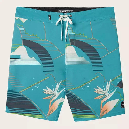 O'Neill Hyperfreak Waka 19" Boardshorts Ocean Mens Boardshorts – Image 1