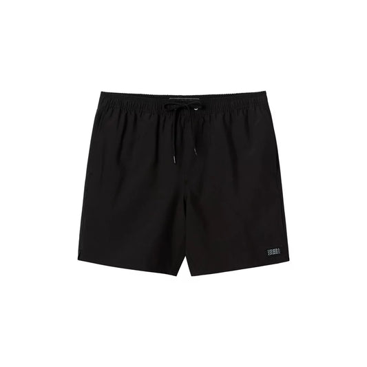 O'Neill Men's LENNOX HERMOSA SOLID ELASTIC WAIST 17" SWIM TRUNKS Mens Boardshorts – Image 1