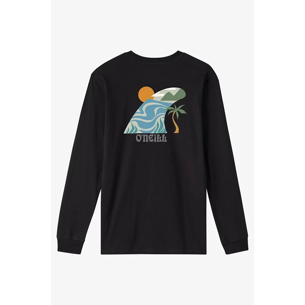 O'Neill Pivot Standard Fit Long Sleeve Tee Mens Shirts – Image 2