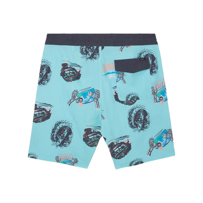 O'Neill Rail to Rail Cruzer 19" Boardshort Turquoise Mens Boardshorts – Image 2