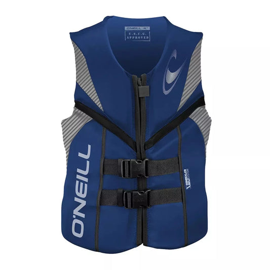 O'Neill Reactor USCG Life Vest Pacific/Lunar/Black Medium Life Jacket – Image 1