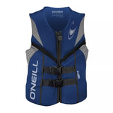 O'Neill Reactor USCG Life Vest Pacific/Lunar/Black Medium Life Jacket – Image 1