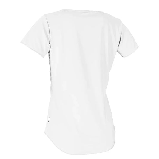 O'Neill Women's Graphic Scoop Neck Short Sleeve Sun Shirt White XS Womens Rashguard – Image 2