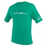 O'Neill Youth Basic Skins UPF50+ Short Sleeve Shirt Seaglass Kids Rashguard – Image 1