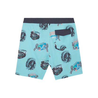 O'Neill Youth Rail To Rail Cruizer 16" Boardshort Turquoise Mens Boardshorts – Image 2