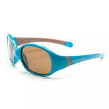 Ocean Eyes Sand Dollar Kids Sunglasses Shiny Turquoise/Amber Mens Sunglasses – Image 1
