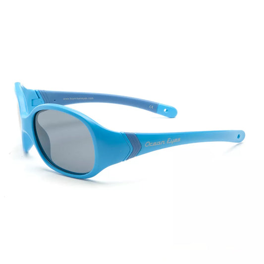 Ocean Eyes Sand Dollar Kids Sunglasses Blue