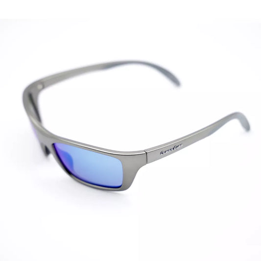 Ocean Eyes Tito Polycarbonate Sunglasses Matte Gunmetal/Blue Mirror