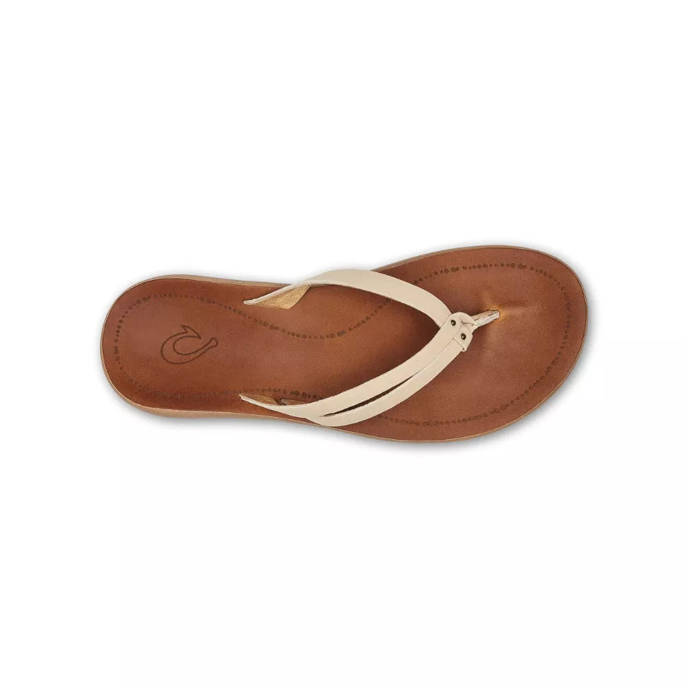 OluKai Kapehe Luana Womens Sandals Tapa/Sahara 10