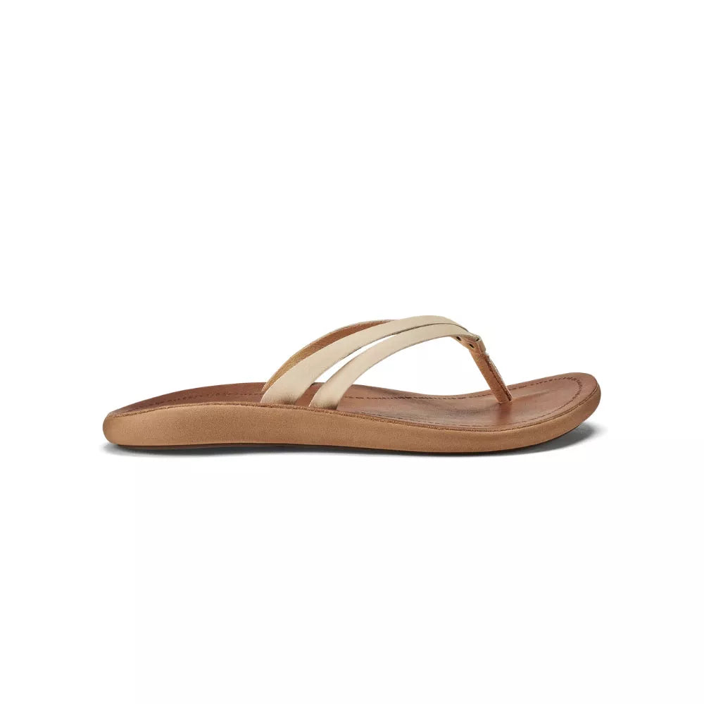 OluKai Kapehe Luana Womens Sandals Tapa/Sahara 10