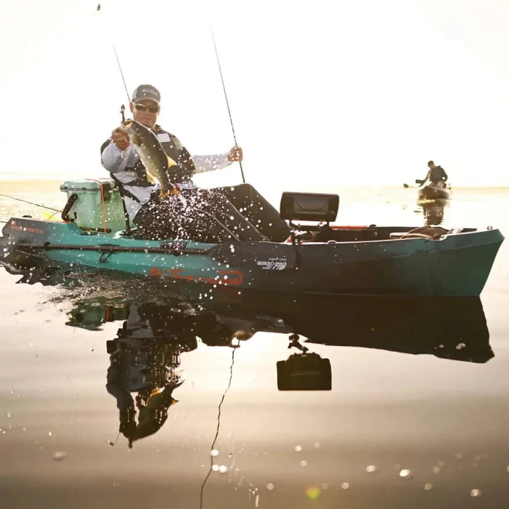 Old Town Sportsman 106 Powered by Minn Kota Steel Camo Kayak – Image 10