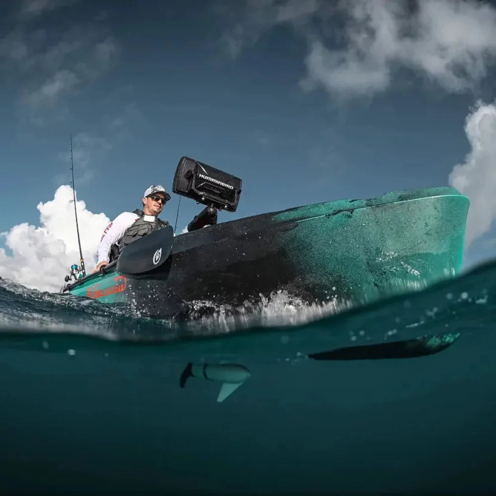 Old Town Sportsman 106 Powered by Minn Kota Steel Camo Kayak – Image 9