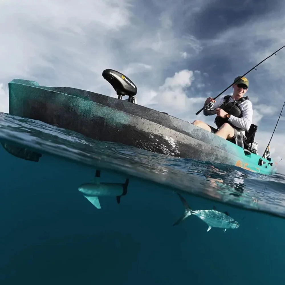 Old Town Sportsman AutoPilot 120 Steel Camo Kayak – Image 14
