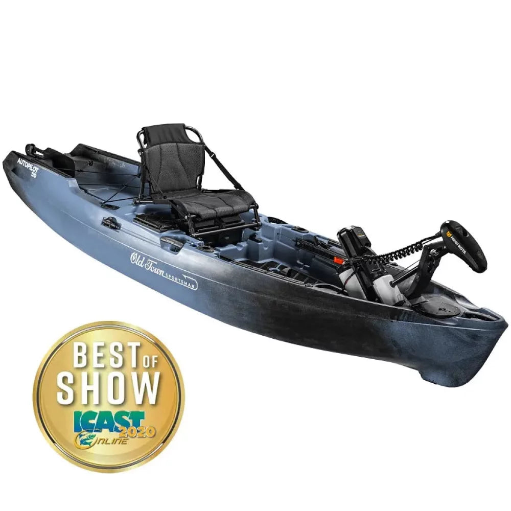 Old Town Sportsman AutoPilot 120 Steel Camo Kayak – Image 15