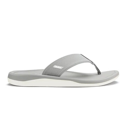 Olukai ʻAhi Kai Ash / Ash Mens Sandals – Image 6