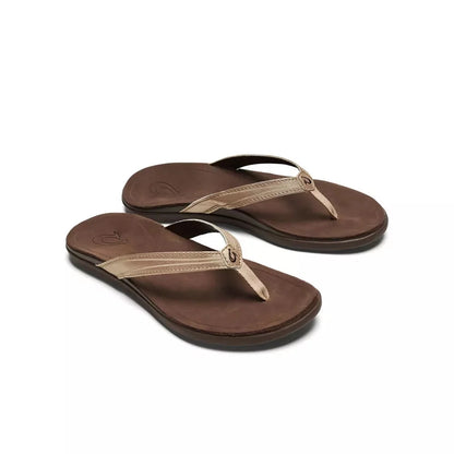 Olukai 'Aukai Women's Sandal Copper/Dark Java Womens Sandals – Image 1