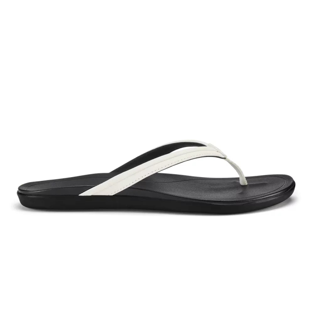 Olukai Ho'Opio Malua White Womens Sandals – Image 2