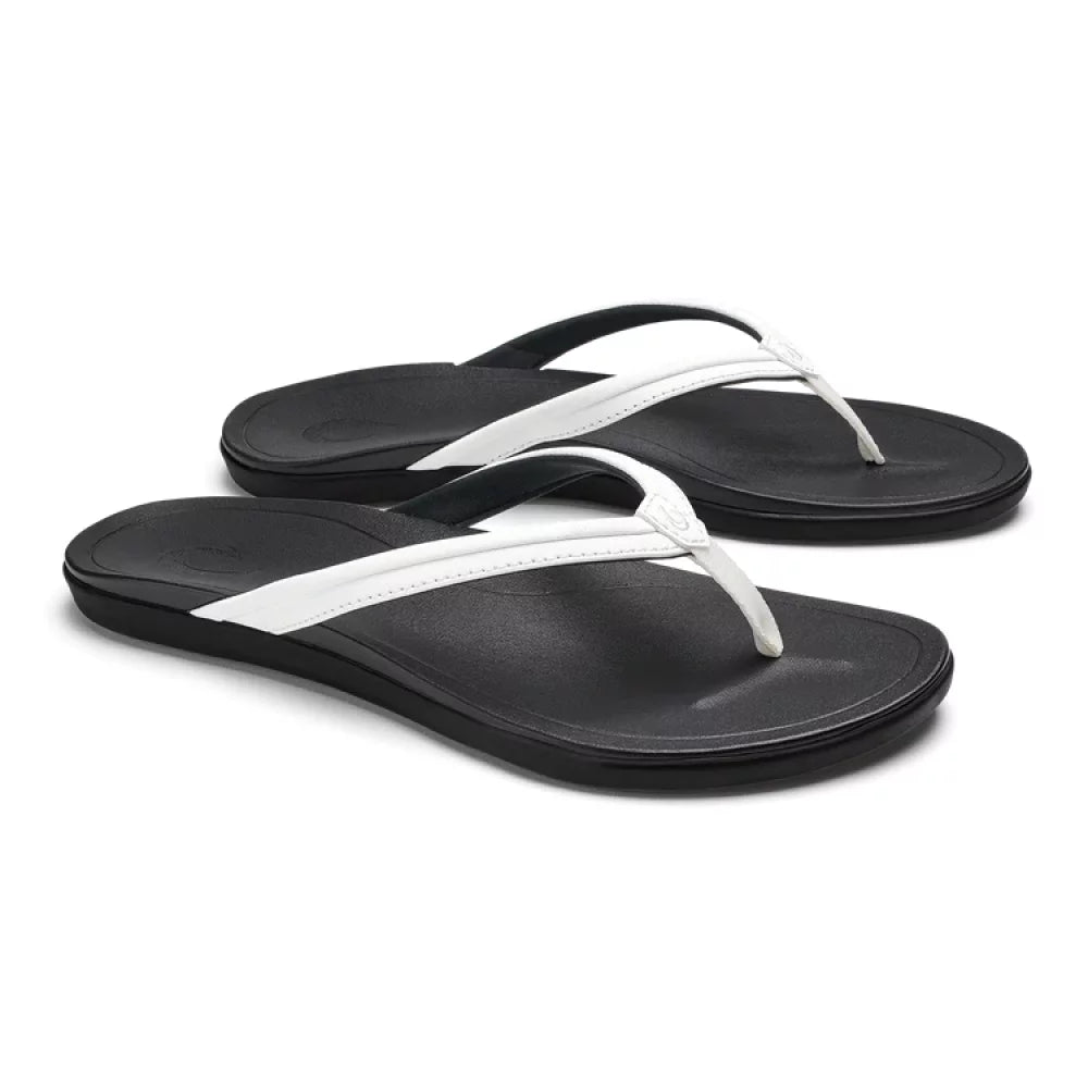 Olukai Ho'Opio Malua White Womens Sandals – Image 3