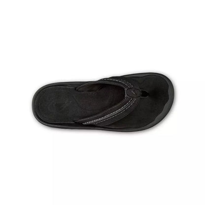 Olukai Hokua Sandals Black/Dark Shadow Mens Sandals – Image 2