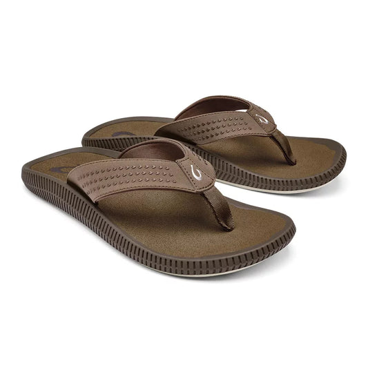 OluKai Men's Ulele Sandal Mustang Mens Sandals – Image 1