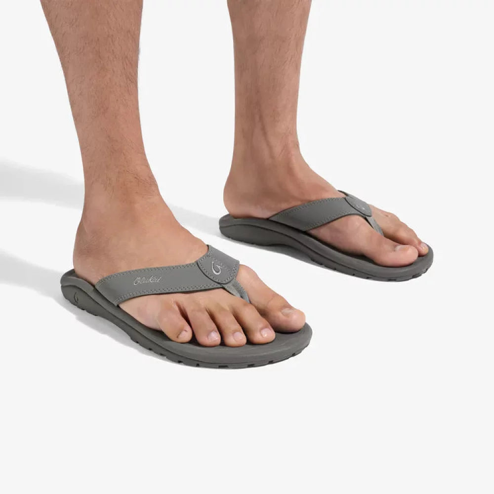 Olukai 'Ohana Rock/Rock Mens Sandals – Image 7