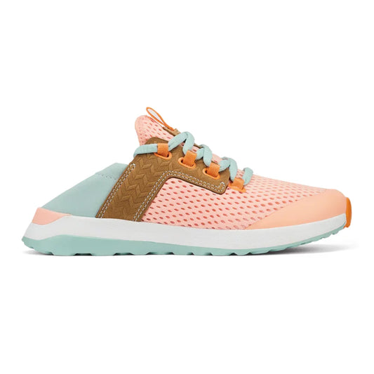 Olukai Wailuku Atheltic Sneakers Peach/Swell Womens Shoes – Image 2