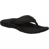 OluKai Hokua Sandal Black/Dark Shadow 14