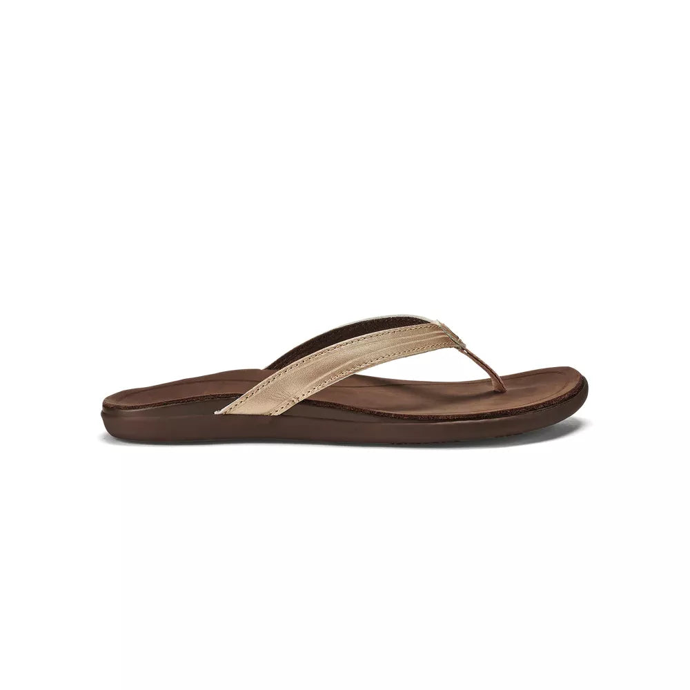 Olukai 'Aukai Women's Sandal Copper/Dark Java 10