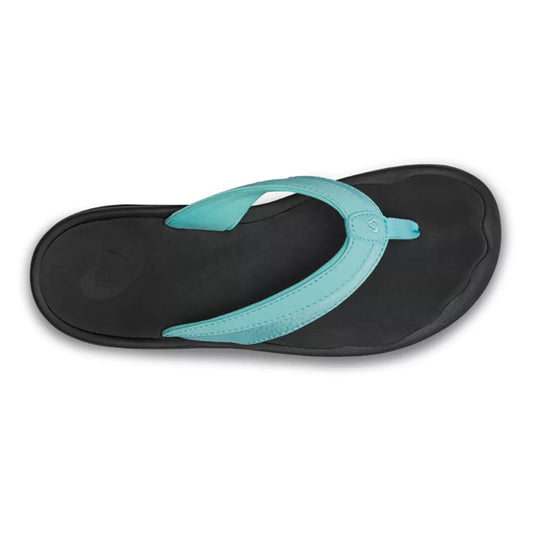 Olukai 'Ohana Womens Sandal Seaglass/Black 10