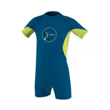 O'Neill Toddler O'Zone Short Sleeve Springsuit Blue/Lime/White 1