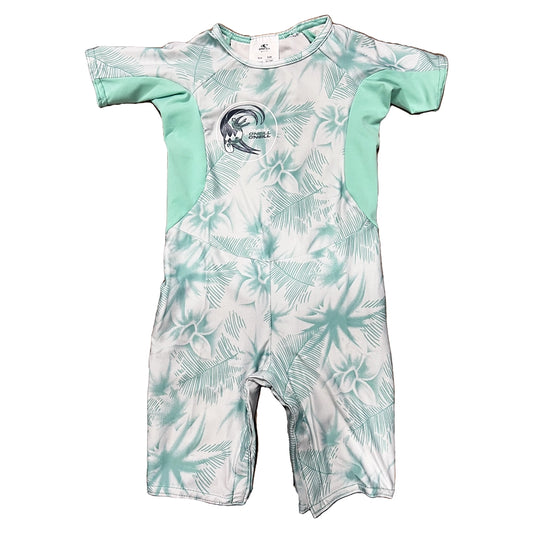 O'Neill Infant O'Zone Short Sleeve Springsuit Tropical/Opal 12