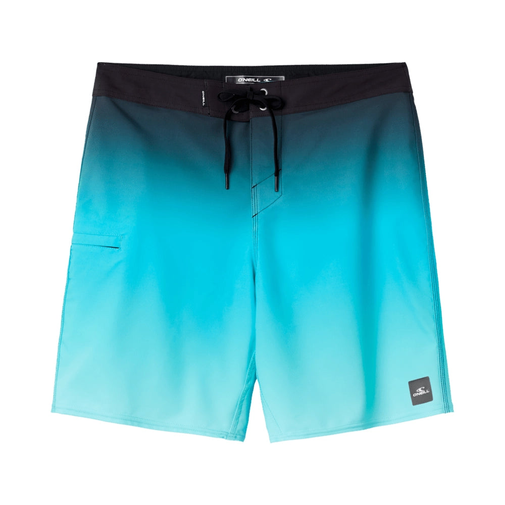 O'Neill Hyperfreak Heat Fade 19" Boardshorts Peacock Blue 33