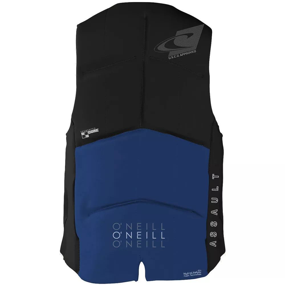 O'Neill Men's Assault USCG Life Vest Pacific/Black Medium