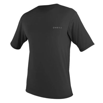 O'Neill Basic Skins 30+ UPF Short Sleeve Sun Shirt Black Small