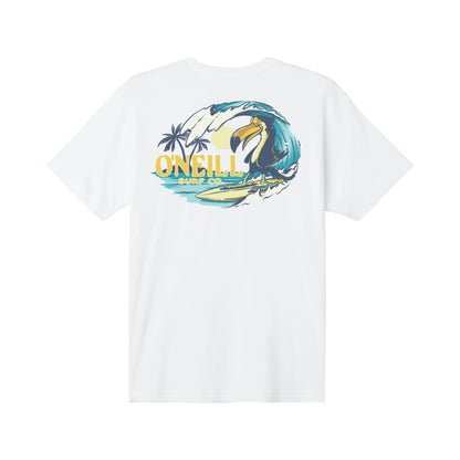 O'Neill Bird Brain Short Sleeve Tee White Small