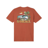 O'Neill Hidden Point Short Sleeve Tee Shirt Clay Medium