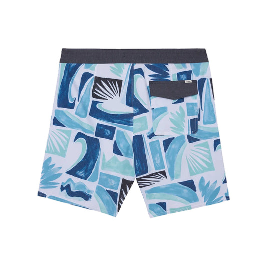 O'Neill OG Print 18" Boardshorts White 28