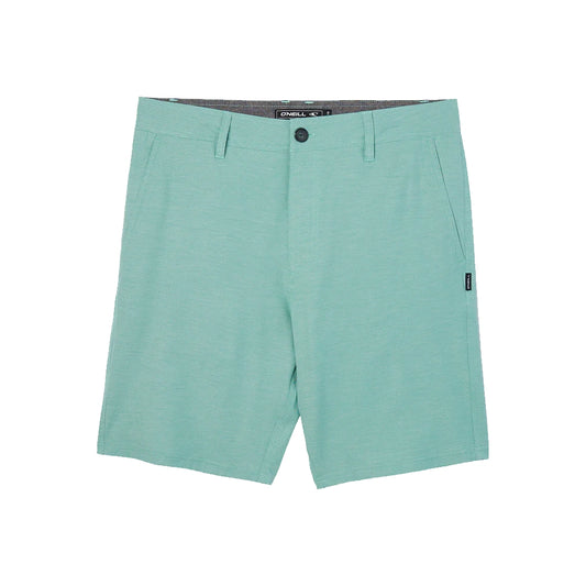 O'Neill Reserve Light Check 19" Hybrid Shorts Aqua Wash 28