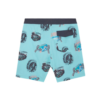 O'Neill Youth Rail To Rail Cruizer 16" Boardshort Turquoise 23