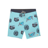 O'Neill Youth Rail To Rail Cruizer 16" Boardshort Turquoise 23