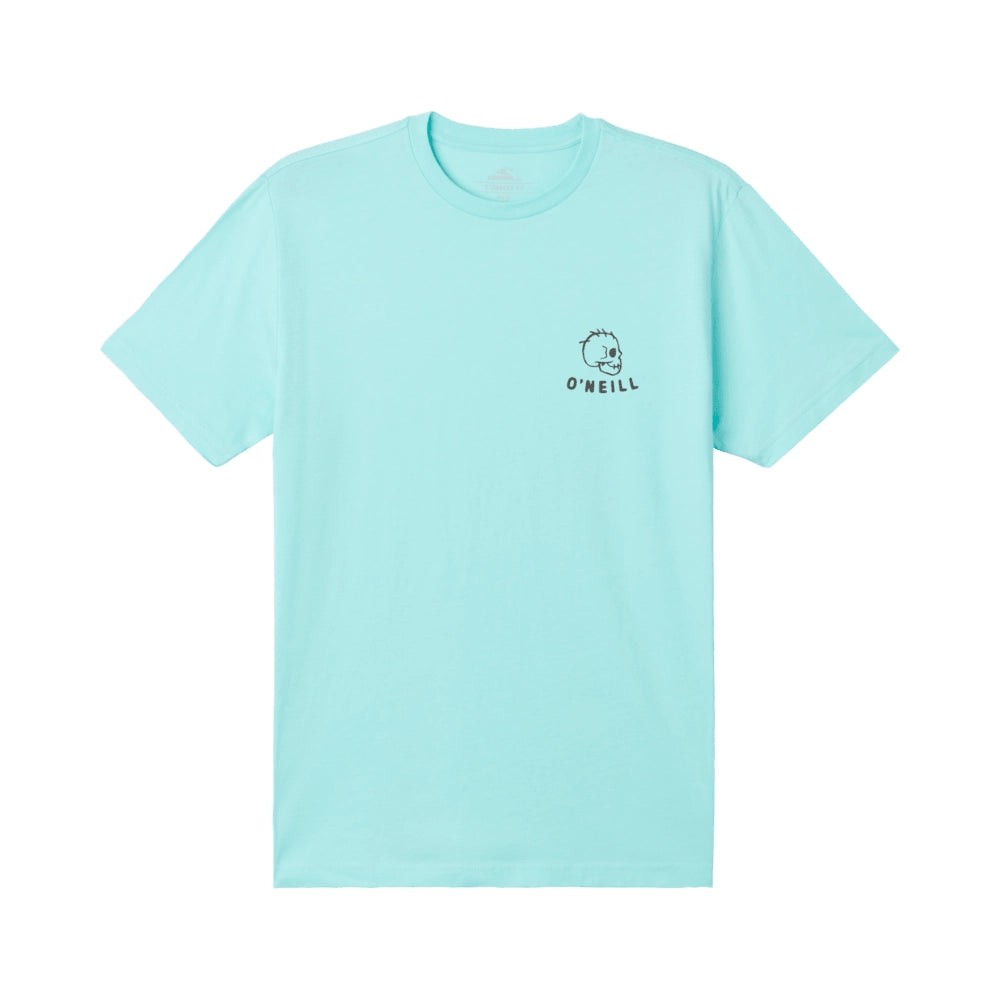 O'Neill Skate Bones Short Sleeve Tee Turquoise Small