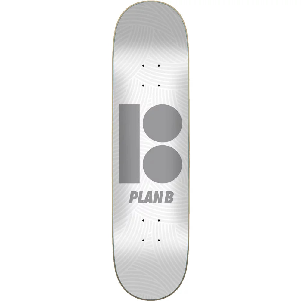 Plan B Texture 8.25 Deck Skateboard Deck – Image 1