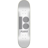 Plan B Texture 8.25 Deck Skateboard Deck – Image 1
