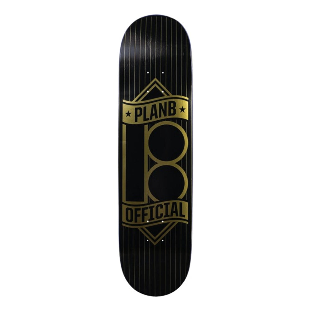 Plan B Gold Banner 8.0 Skateboard Deck