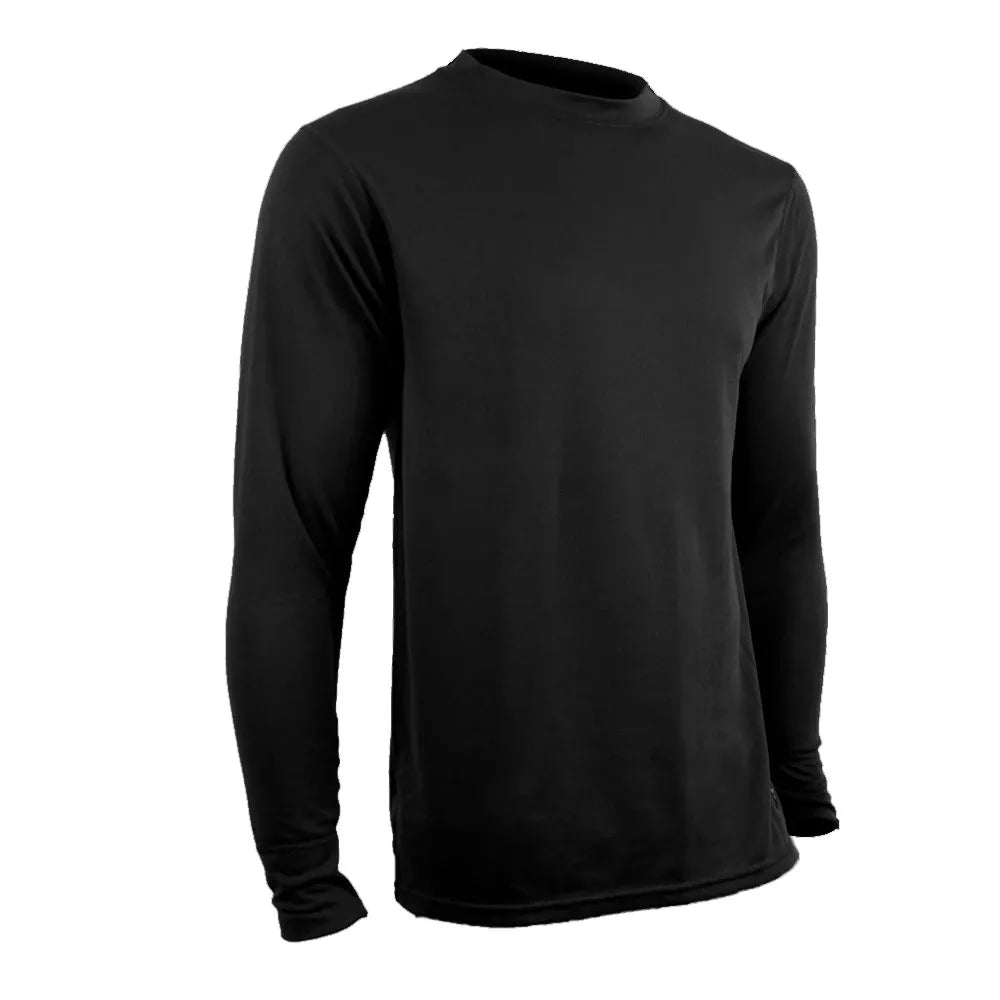 PolarMAX Base Layer Basics Crew Black