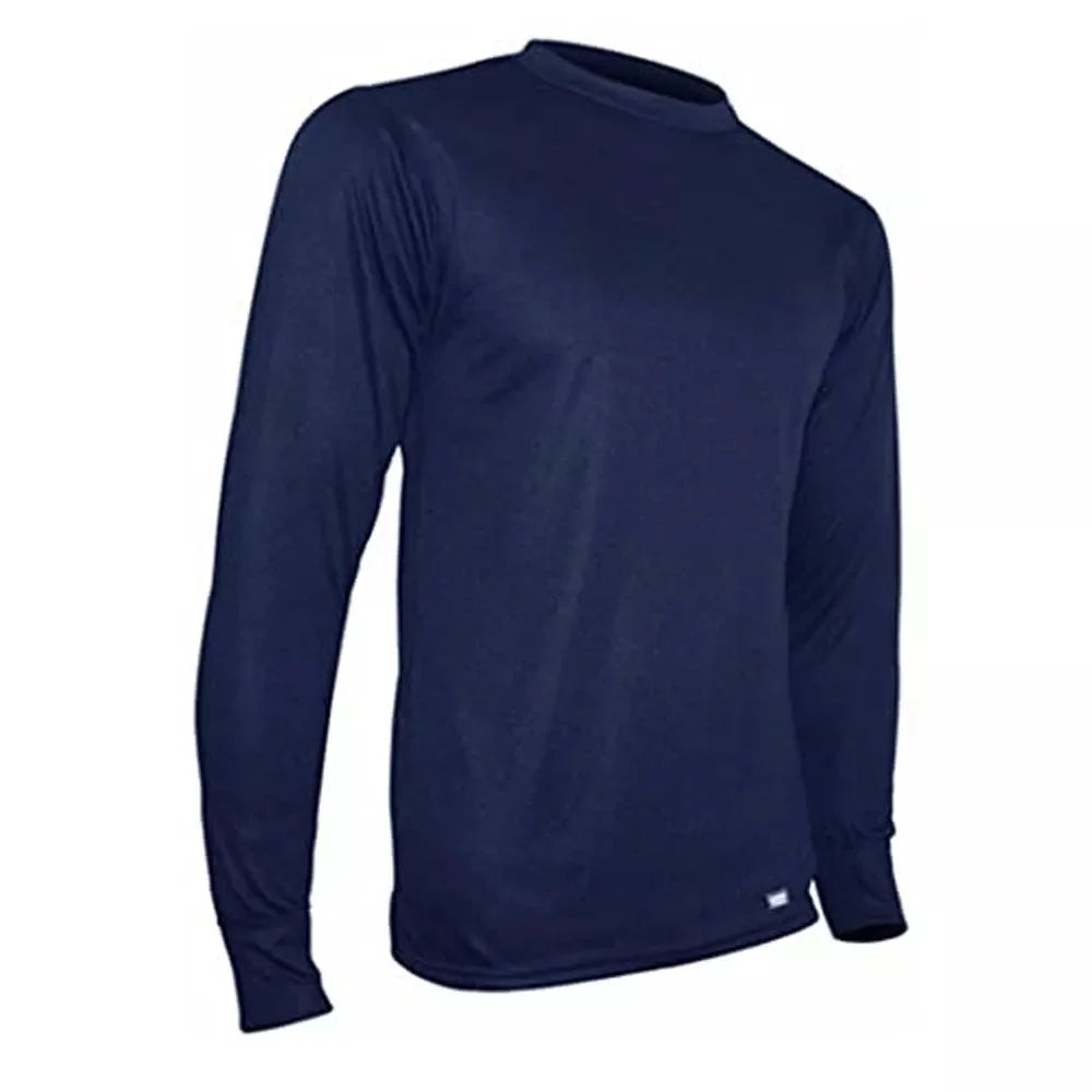 PolarMAX Base Layers Basic Crew Navy Small – Image 1
