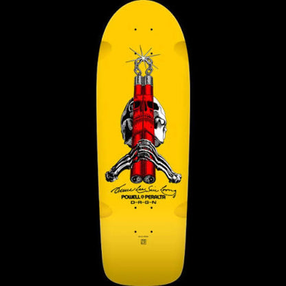 Powell Peralta Bruce Lee Skull & Nunchucks Skateboard Deck – Image 1